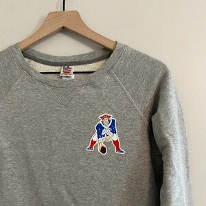Junk Food Patriots Football Crewneck Sweatshirt Size XL